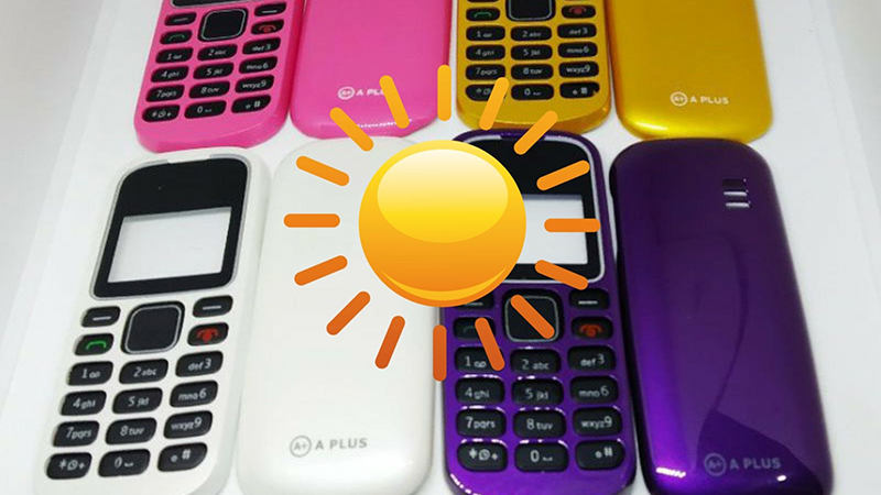 Điện thoại Nokia 1280 kh&ocirc;ng hỗ trợ chỉnh độ s&aacute;ng